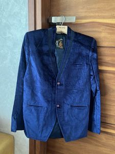 Blue Velvet Jacket