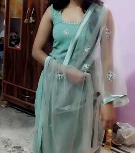 Elegant Green Kurta Set