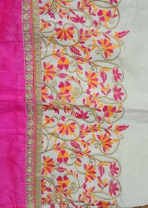 Embroidered White Kurta