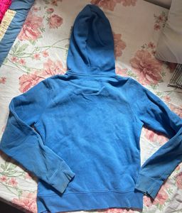 Aeropostale Blue Full Zip Hoodie