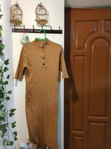 Ribbed Midi Dress
