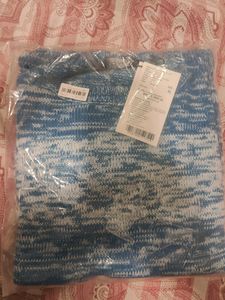 Mast & Harbour Women Blue & White Melange Striped