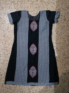 Elegant Black Kurta