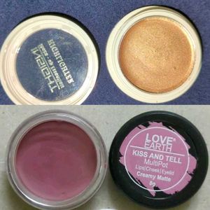 Insight Highlighter + Love Earth Lip ,Cheek Tint