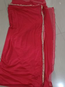 Price Drop 💧 Party Wear Saree (Glitter +Net)