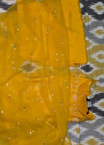 Yellow Kurta Set &amp; Dupatta