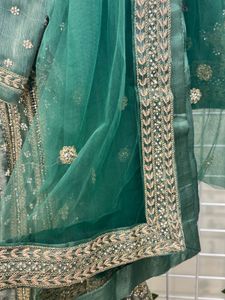 Green Lehenga Choli Set