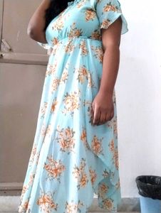 Floral Print Maxi Dress