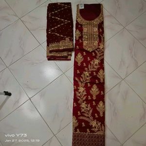 New Bridal Heavy Dress Material