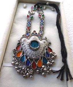 💥🆕️ Boho Colorful Meenakari Statement Necklace