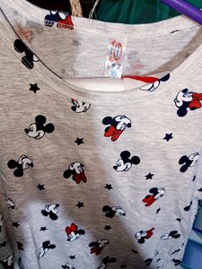 Micky Mouse Night Suit Set