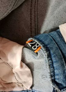 Blue Bootcut Jeans