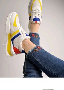Retro Colorblock Sneakers