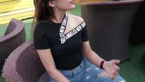 Black Asymetrical Cut Out Top