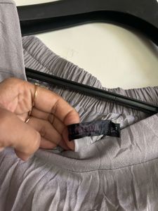 Gray Mini Shorts&amp; skirt