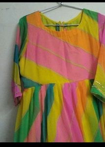 Beautiful Festive Wear Anarkali Set