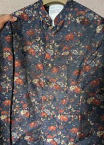 Floral Print wedding wear blazer