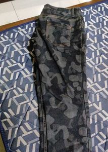 Camo Print Jeans