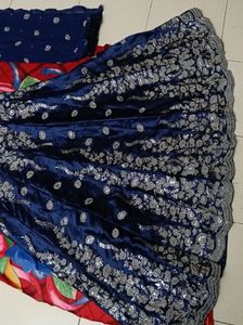 Sequin Anarkali Dress