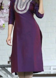 Art Silk Kurti 😍