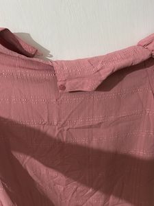 Magenta Flared Arm Top
