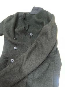 UNIQLO Double-Breasted Knit Blazer Type Sweater