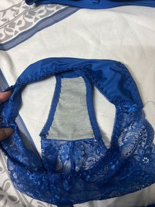 Blue Lingerie Set