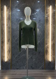 Green Long Sleeve Top