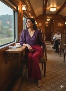 💜🍷Mulberry Muse Magic! 2Tone Wide-Leg Jumpsuit🤩