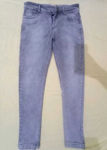 Gray Denim Jeans