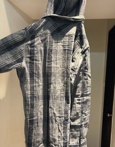 Being Human Hooded Flannel Shirt