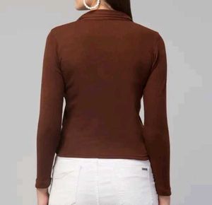 Solid Brown Top