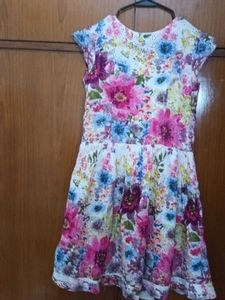 Girls Floral Dress