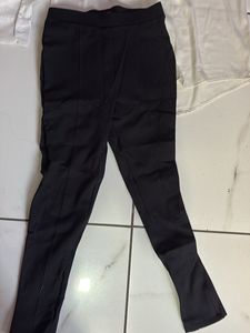 White Shirt and Black Pants