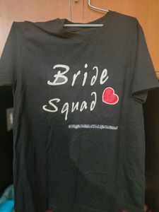 Bride squad tshirt