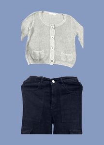 Sweater & Black Jeans Set