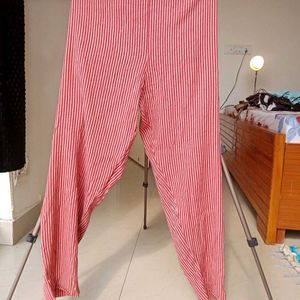 Striped Cotton Pants