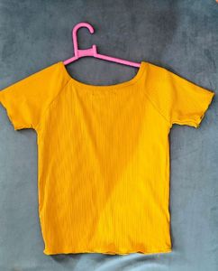 Cute Front Button Top