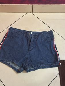 Blue Denim Shorts
