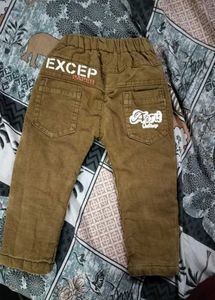 Cute Brown Corduroy Pants