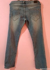 Boys Branded Slim Fit Pepe Jeans