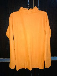 Orange Hi neck 🧣 like New