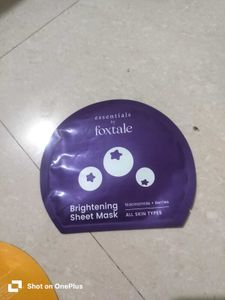 Foxtale Essentials Sheet Mask