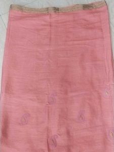 Pink Colour Saree And Looking Beautifull