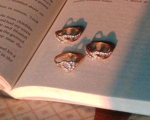 golden Crystal Rings🍂