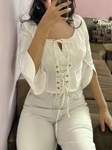 Coquette Corset Top 🤍