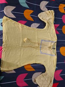 Yellow Tunic Top