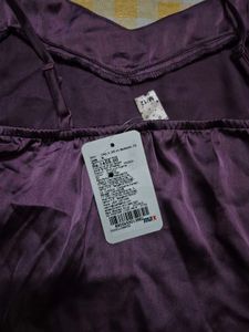 Gothic Purple Top