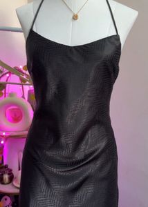 Black Slip Dress