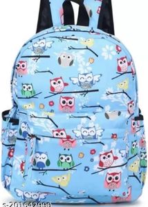 Owl Print Backpack